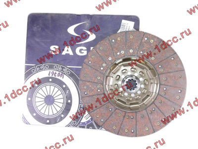 Диск сцепления ведомый 420 мм SAGES H2/H3 HOWO (ХОВО) WG1560161130 фото 1 Саранск