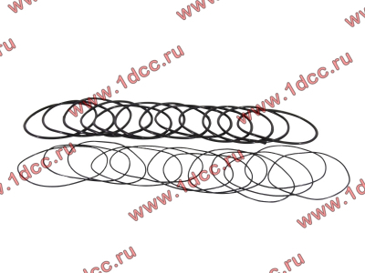 Кольцо уплотнительное гильзы цилиндра (комплект 12 тонких и 12 толстых) двигатель TD226B6G Lonking CDM (СДМ) 01153804/01153805 фото 1 Саранск